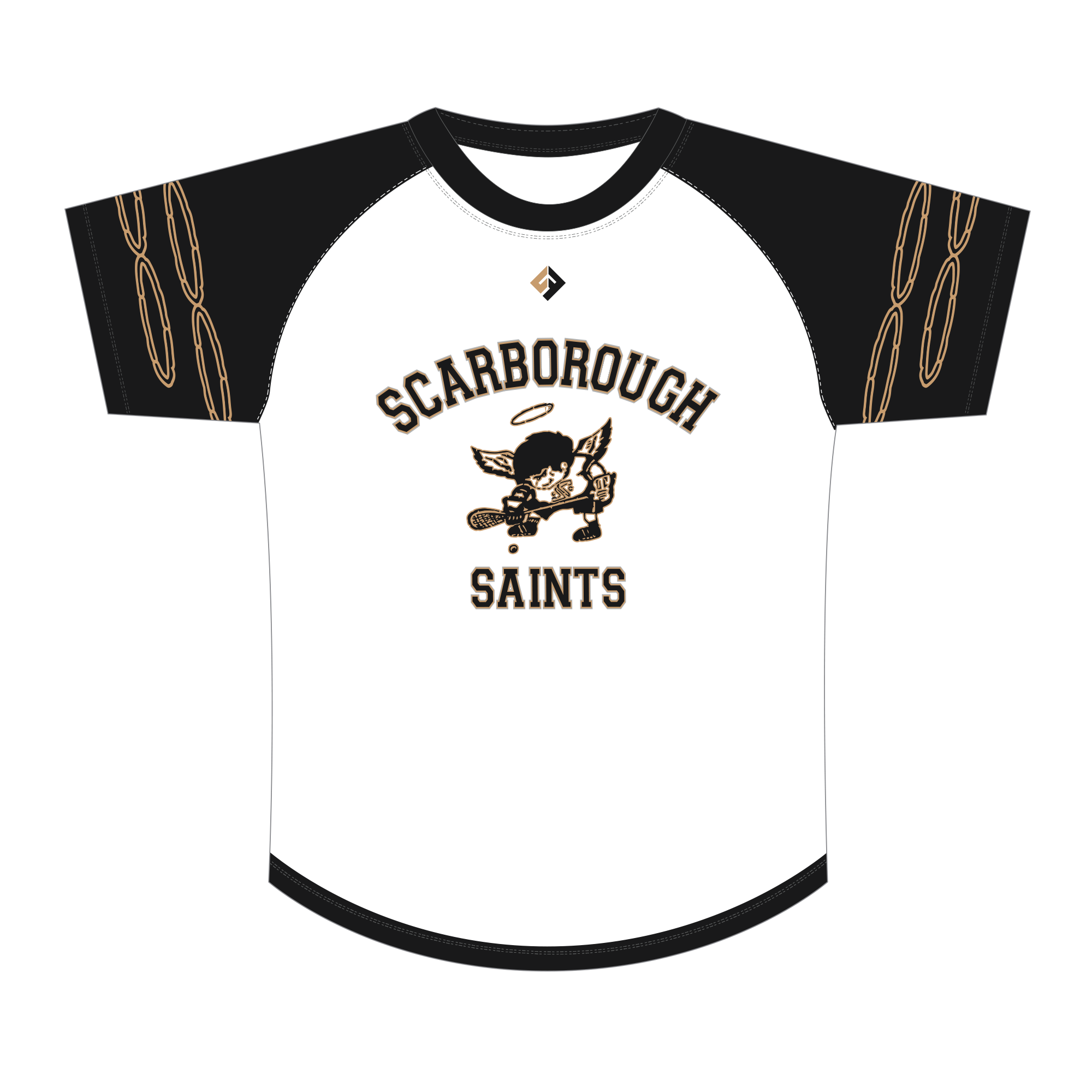 Scarborough Saints Short Sleeve Performance Shirt