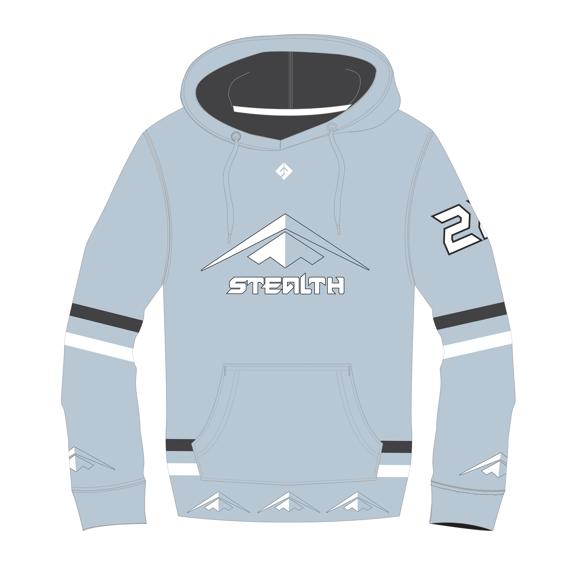 Stealth Sublimated Hoodie