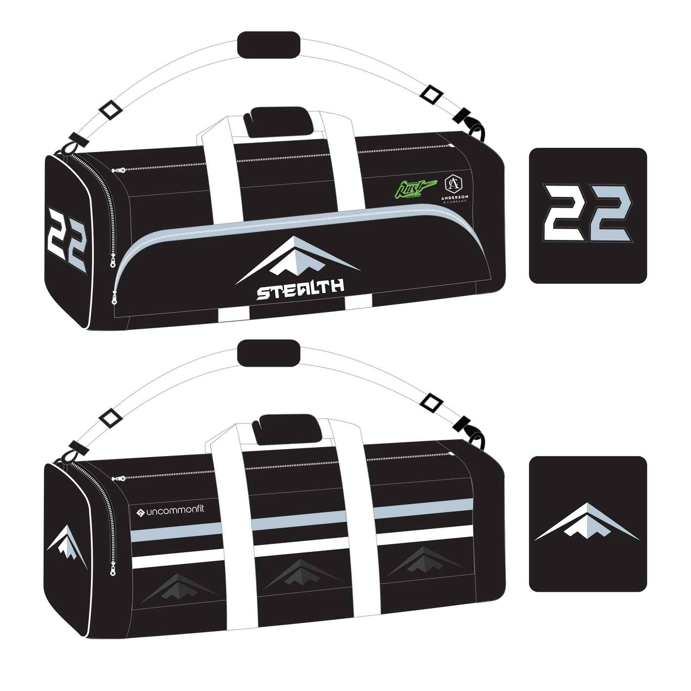 Stealth Traveler' Equipment Bag (holds 2 Sticks)