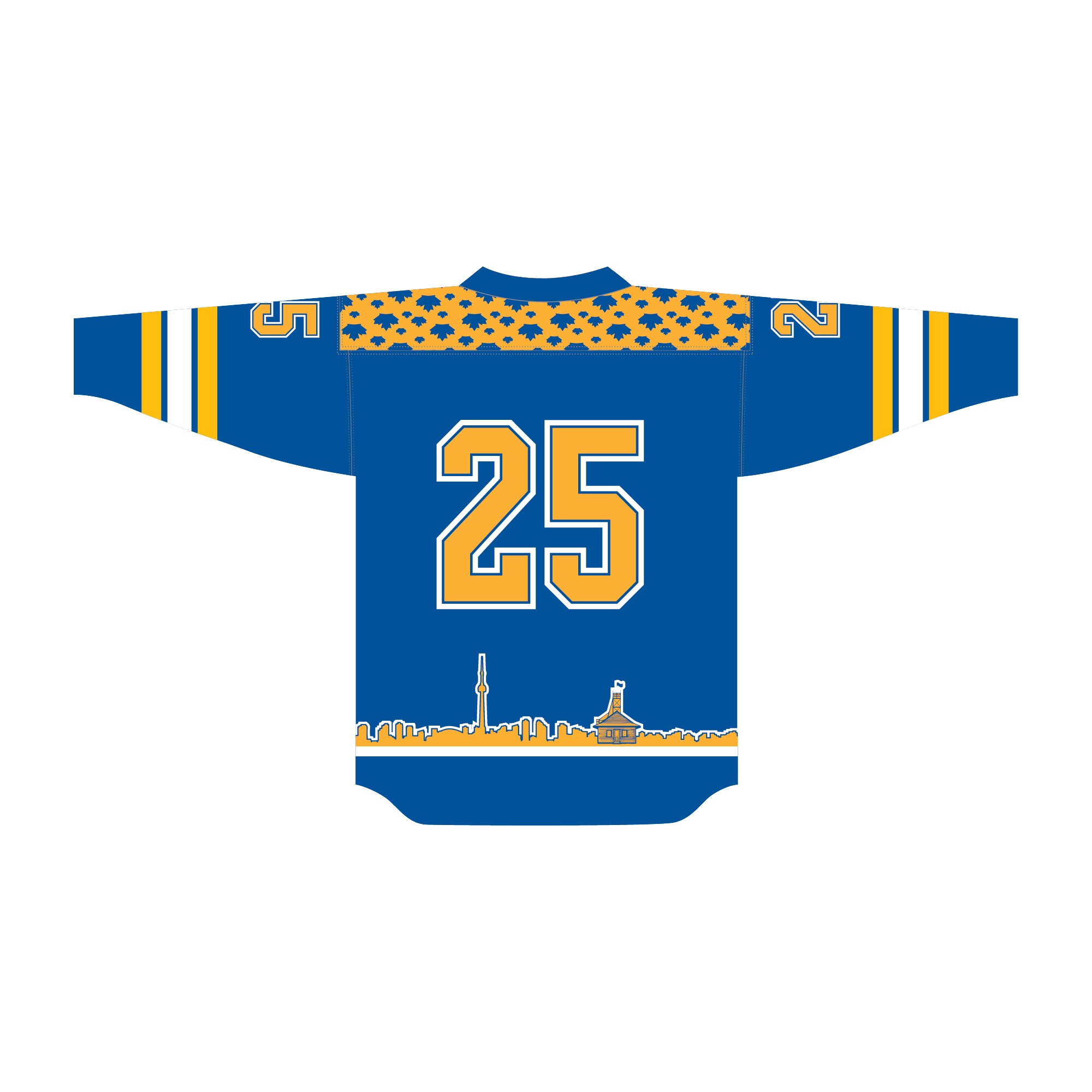 Beaches Lacrossse Jersey Both Colours