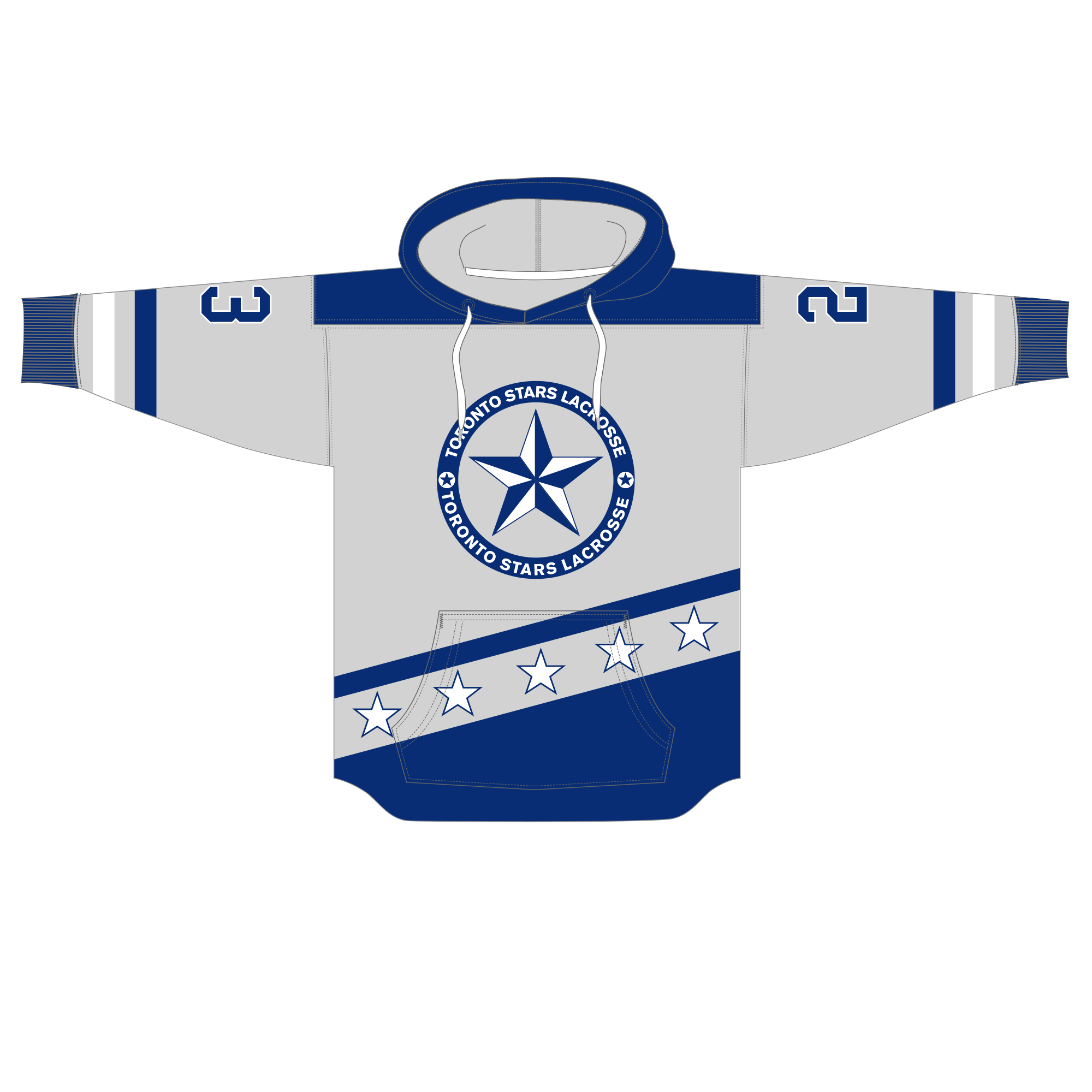 Toronto Stars Sublimated Hoodie