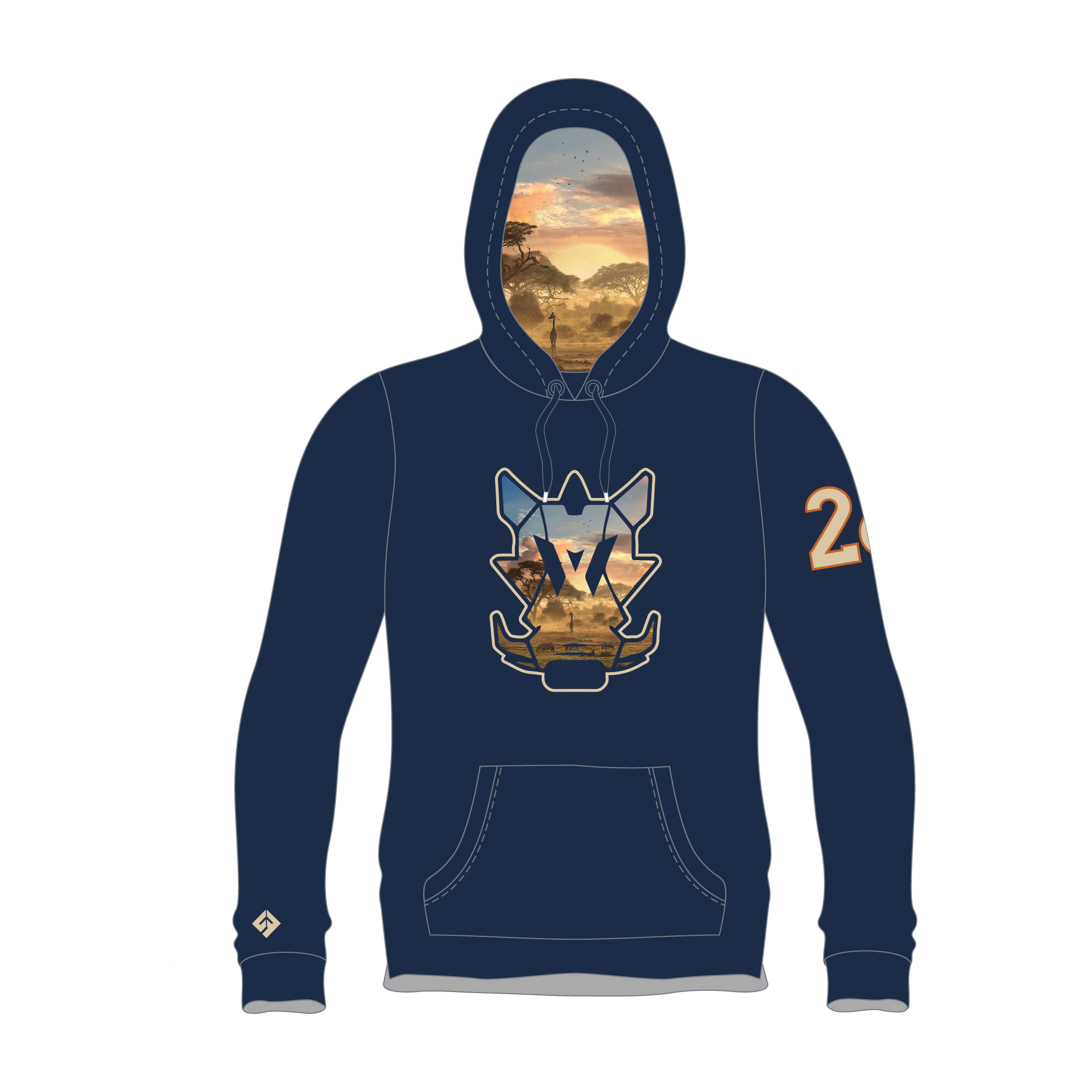 Warhogs Sublimated Hoodie