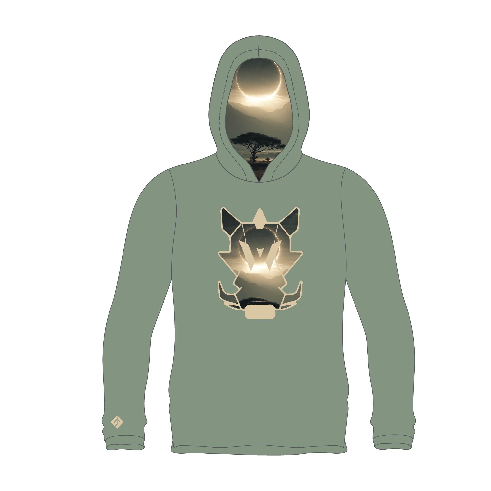 Warhogs- Long Sleeve Hooded Shooter