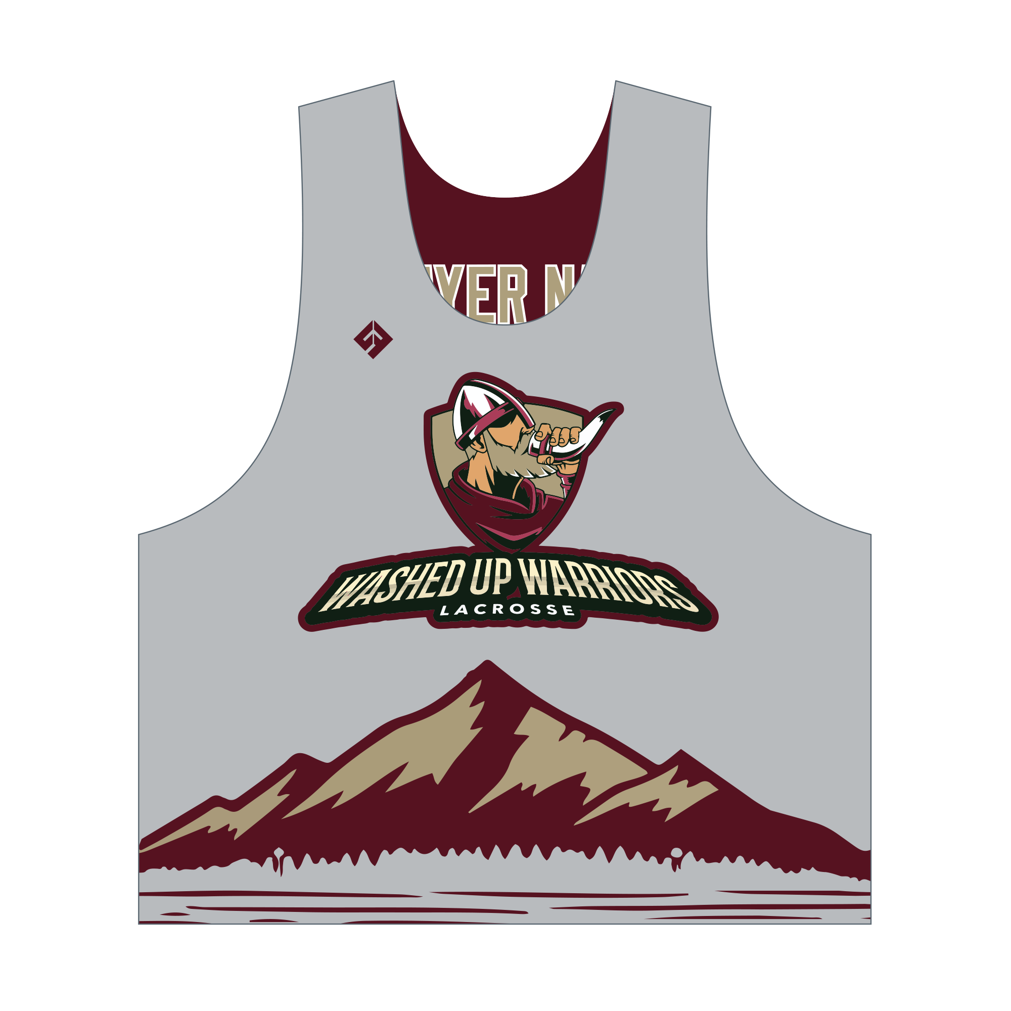 Washed up Warriors Pinnies