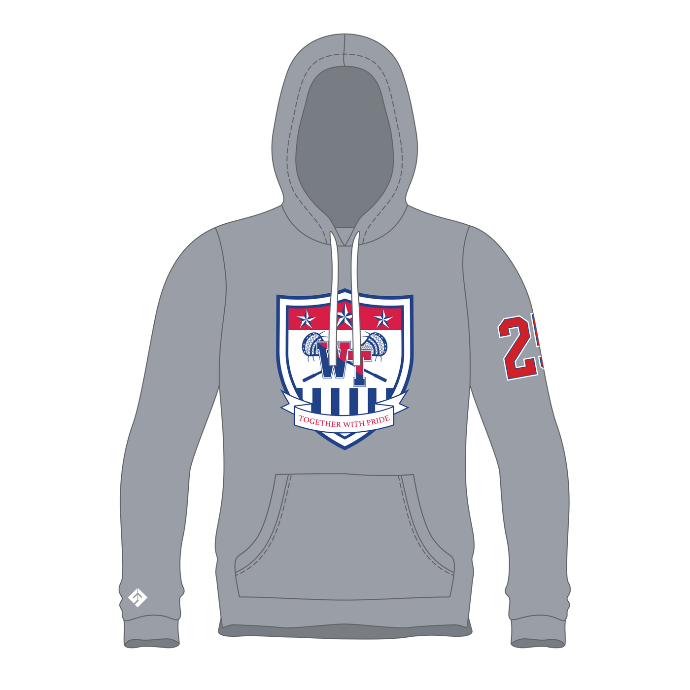 Washington Township Hoodie - UcFit Fleece Hoodie.