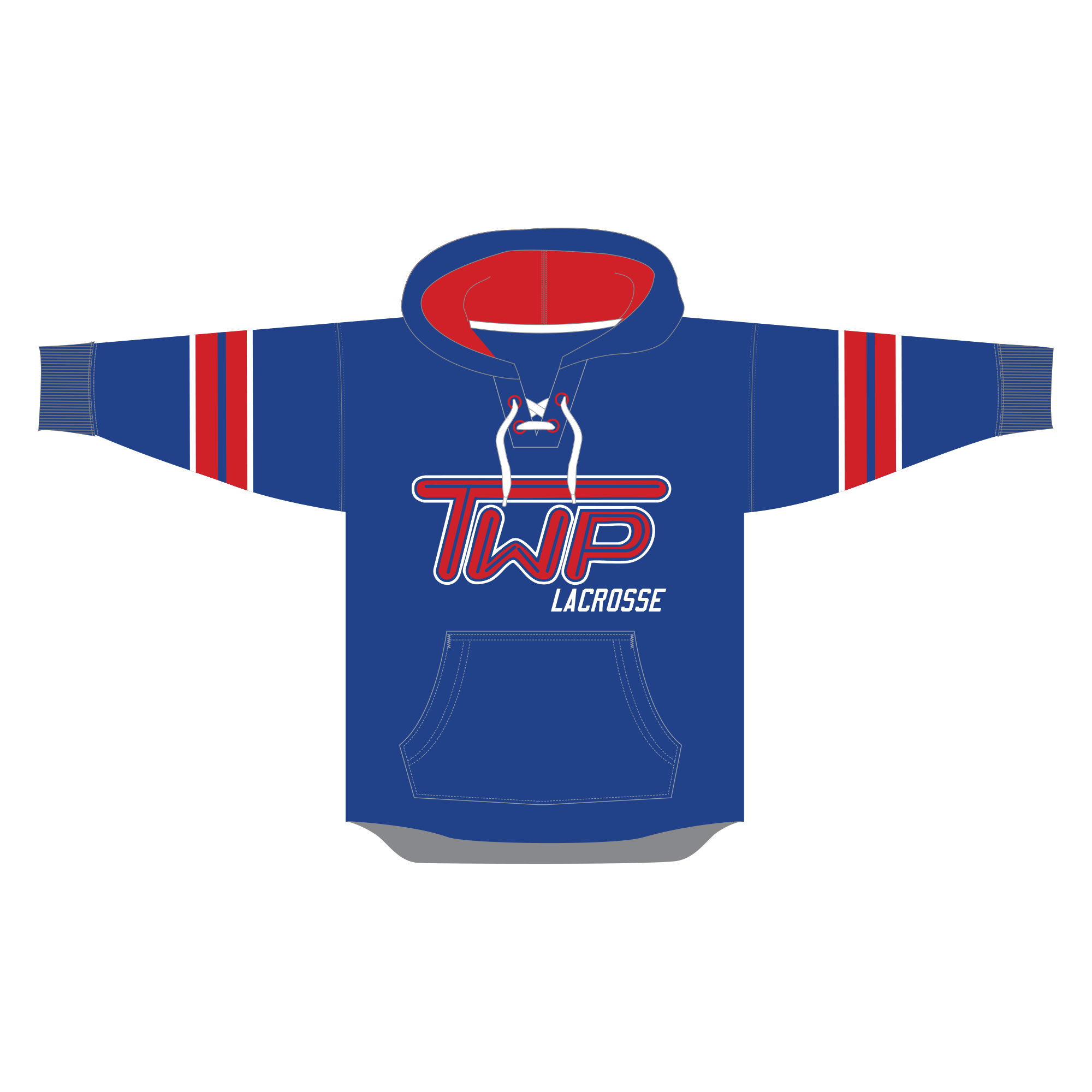 Washington Township Sublimated Hoodie
