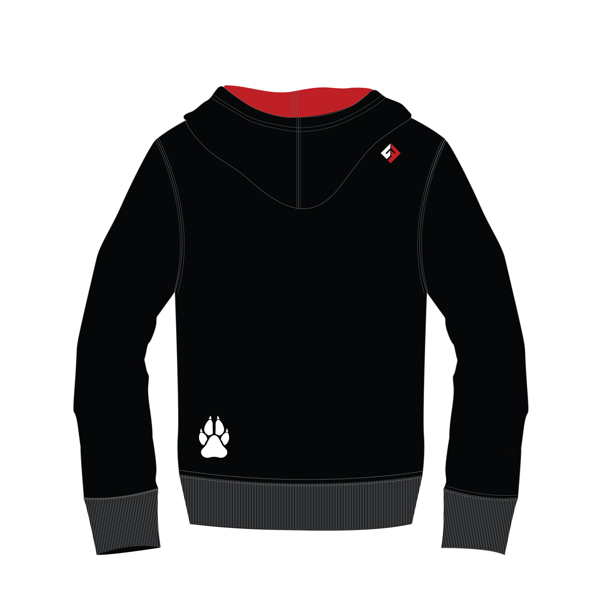 Wolfpack - UcFit French Terry Hoodie.