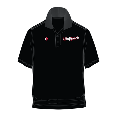 Wolfpack  Performance Polo - Coaches (Black)