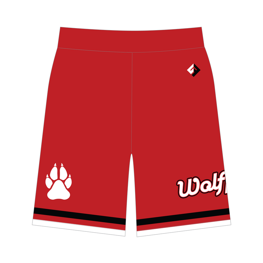 Wolfpack Lacrosse Shorts - 7.5" Inseam