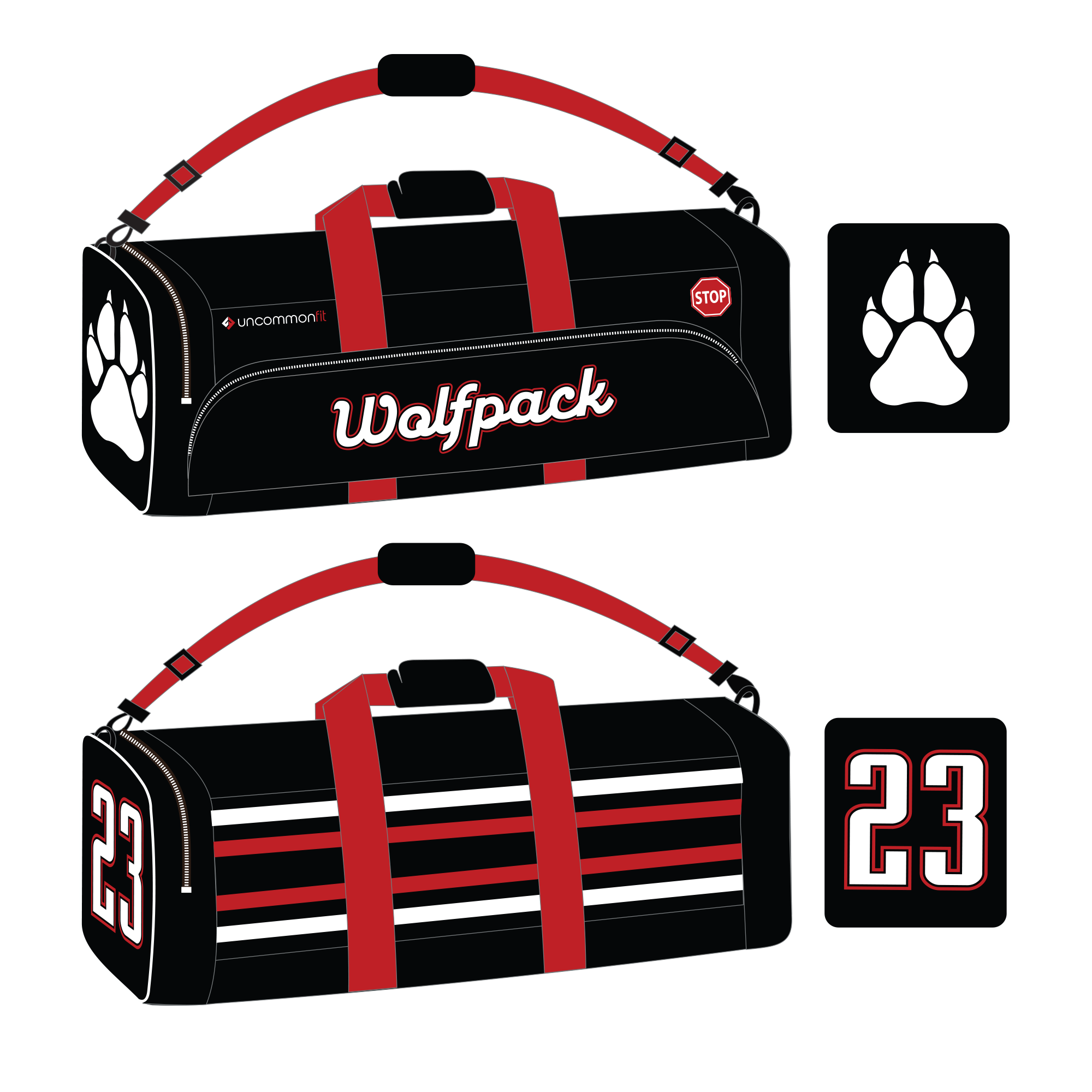 Wolfpack Traveler' Equipment Bag (holds 2 Sticks)