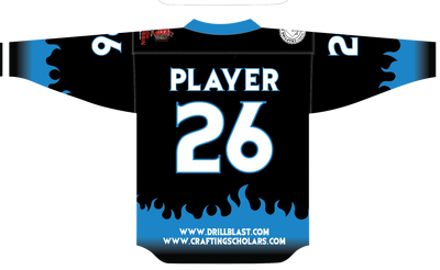 Reversible Carolina Crossbones Lacrosse Jersey