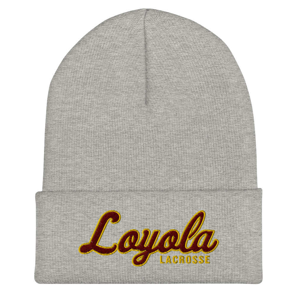 Loyola Lacrosse Beanie