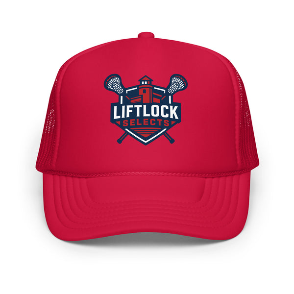 Liftlock Foam trucker hat | box lacrosse uniforms | Uncommon Fit