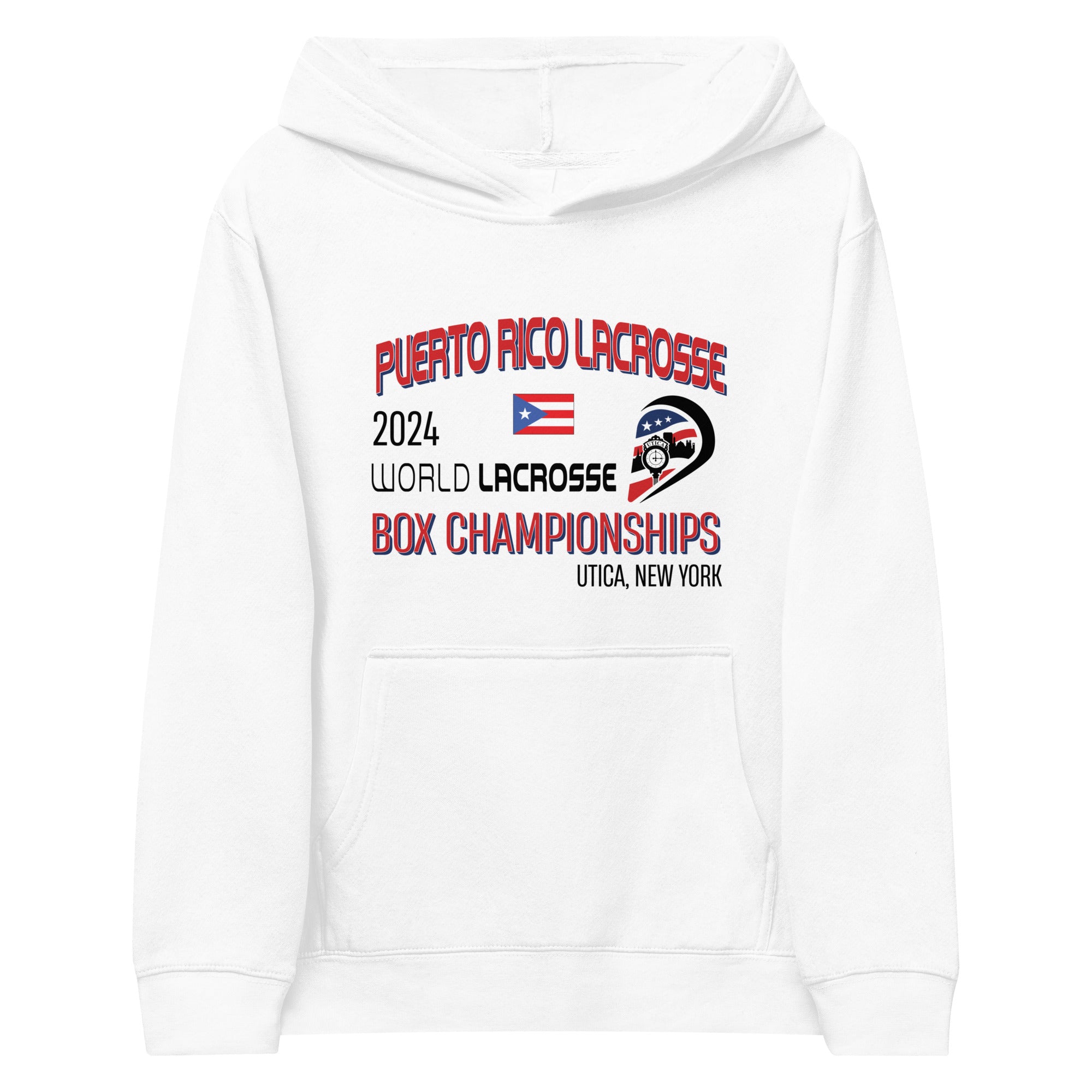 Utica - Puerto Rico Lacrosse - Youth Hoodie
