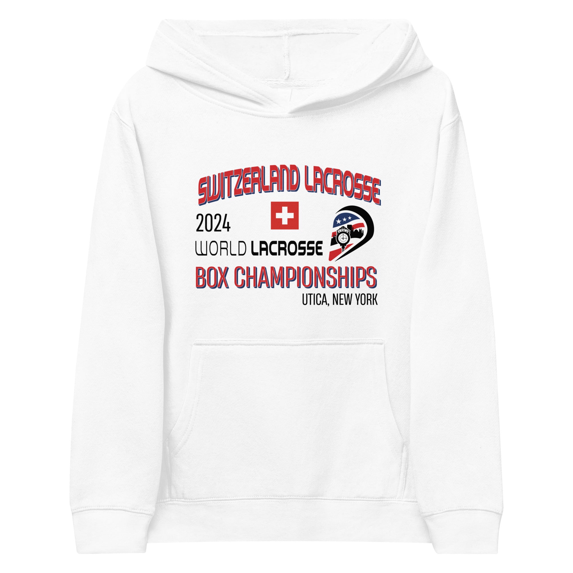 Utica - Swiss Lacrosse - Youth Hoodie
