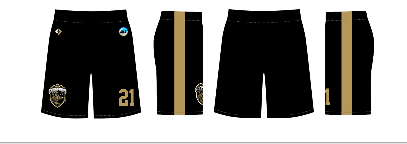 Scorpions Lacrosse Shorts