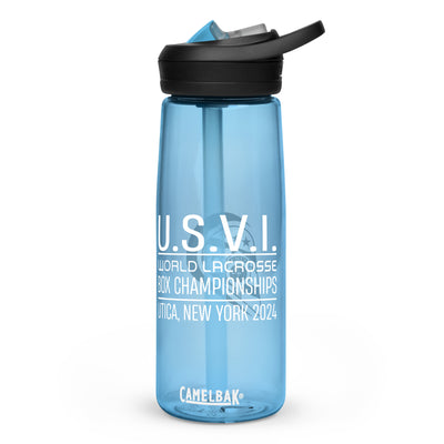 Utica - US Virgin Islands - Sports water bottle