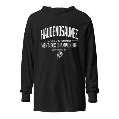Utica - Haudenosaunee Men's -Hooded long-sleeve tee