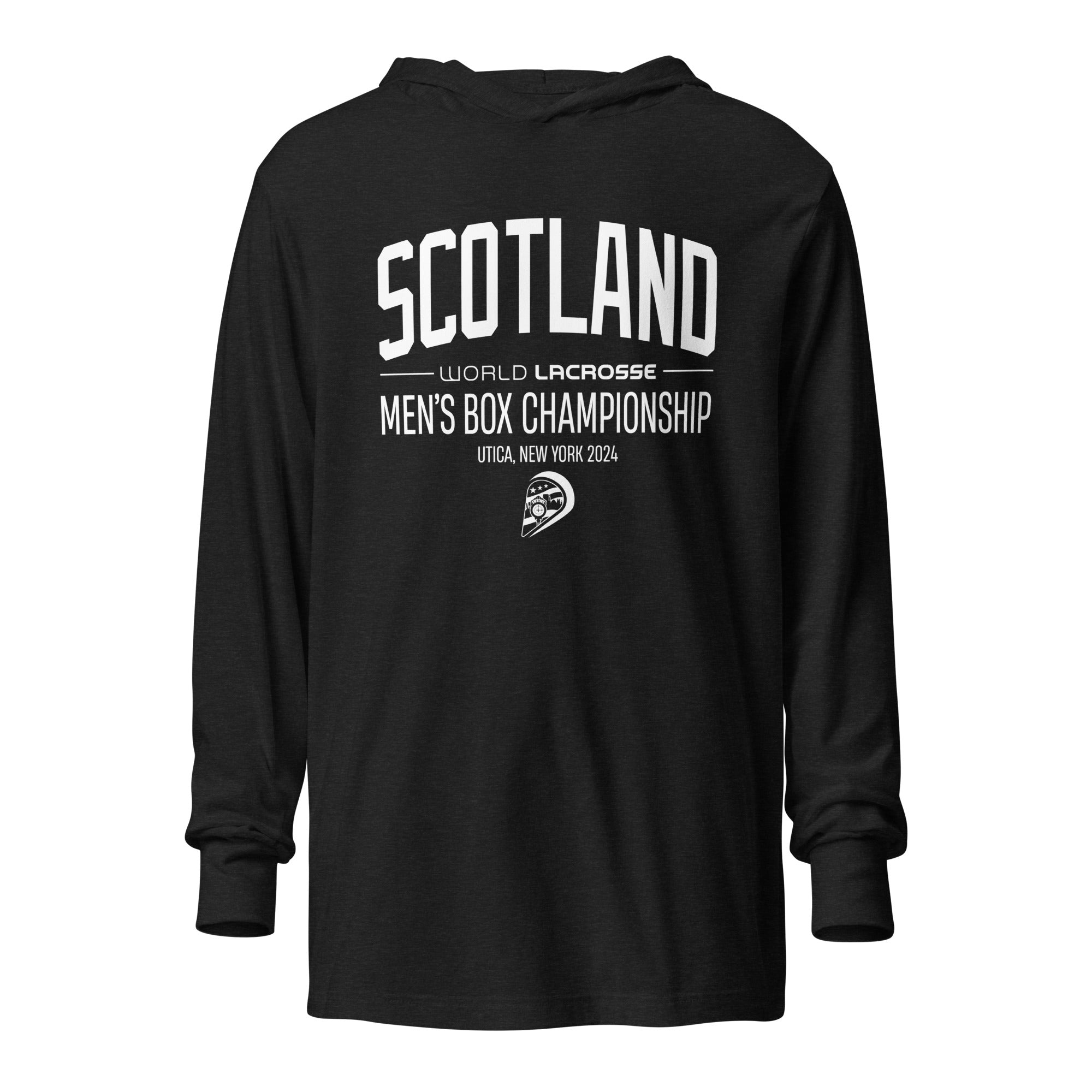 Utica - Scotland men's Hooded long-sleeve tee