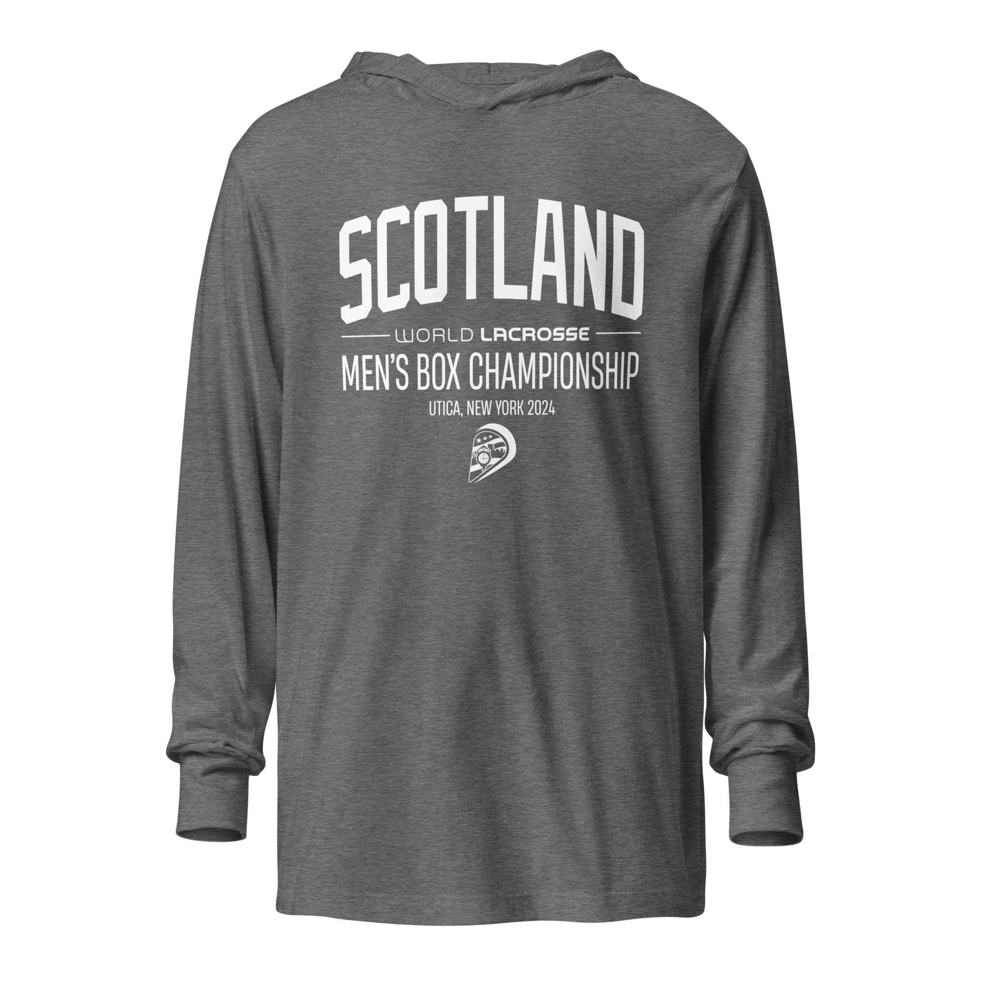 Utica - Scotland men's Hooded long-sleeve tee