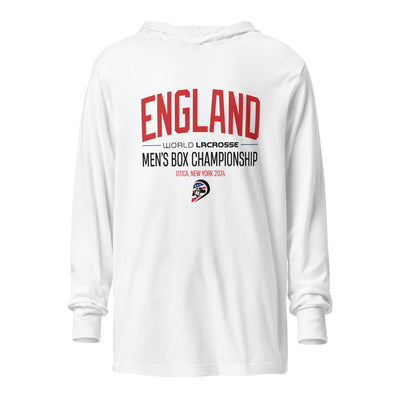 Utica - England mens - Hooded long-sleeve tee