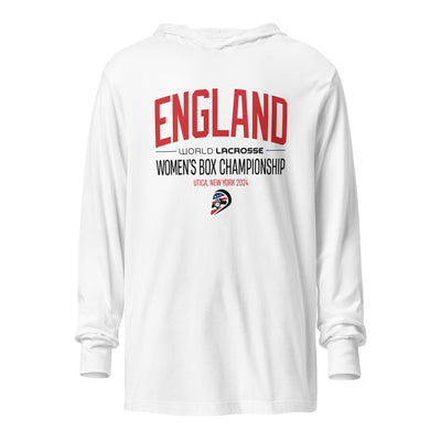 Utica - England women's - Hooded long-sleeve tee