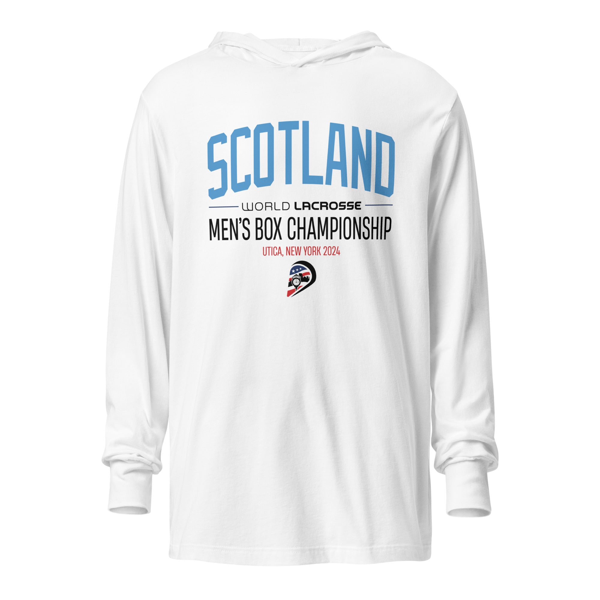 Utica - Scotland men's Hooded long-sleeve tee