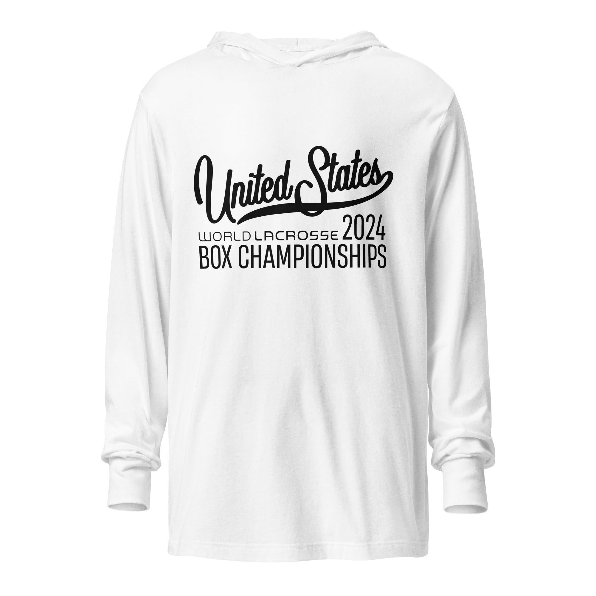 Utica -USA Hooded long-sleeve tee