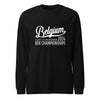 Utica - Belgium Script - Long Sleeve Tee