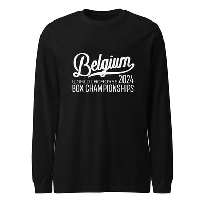 Utica - Belgium Script - Long Sleeve Tee