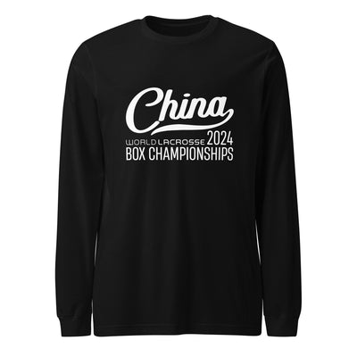 Utica - China Script - Long Sleeve Tee