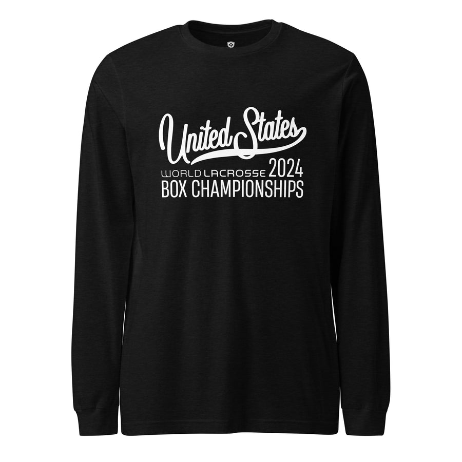 Utica - USA Script - Long Sleeve