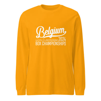 Utica - Belgium Script - Long Sleeve Tee