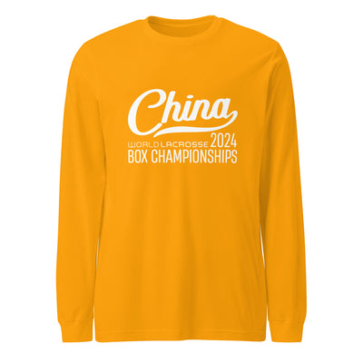 Utica - China Script - Long Sleeve Tee