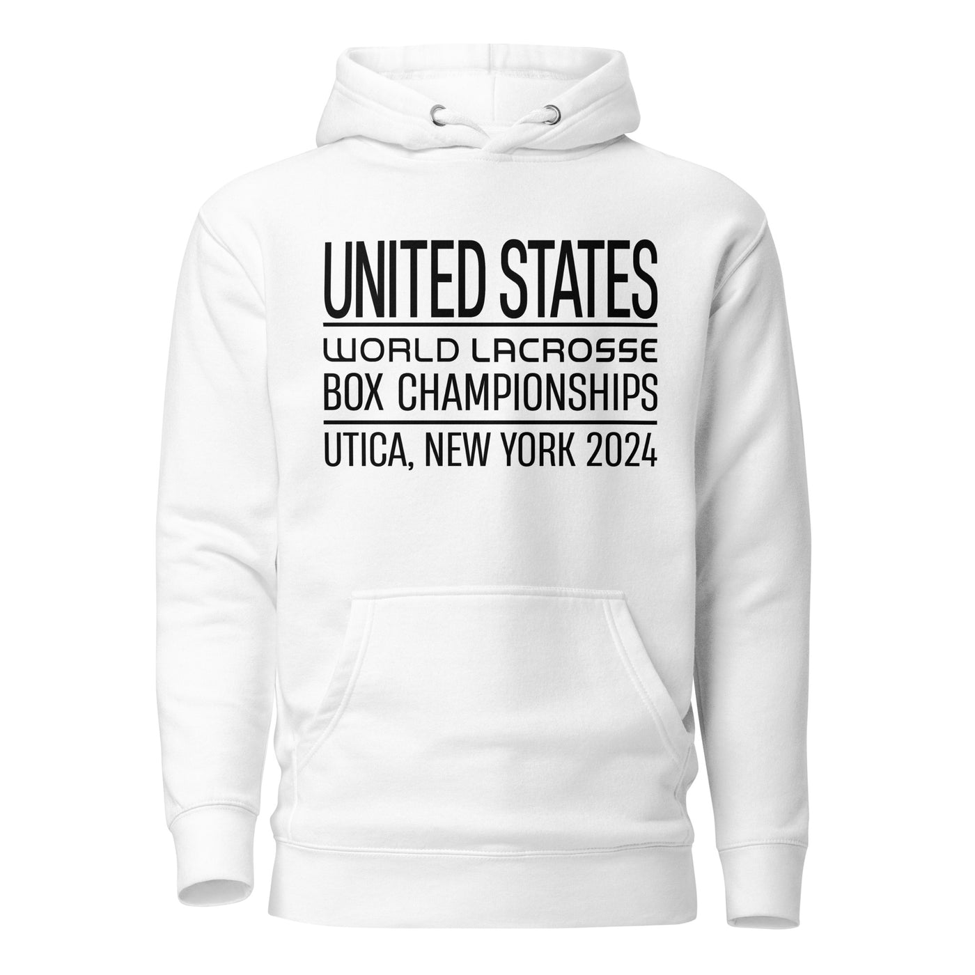 Utica - USA Lacrosse - Hoodie