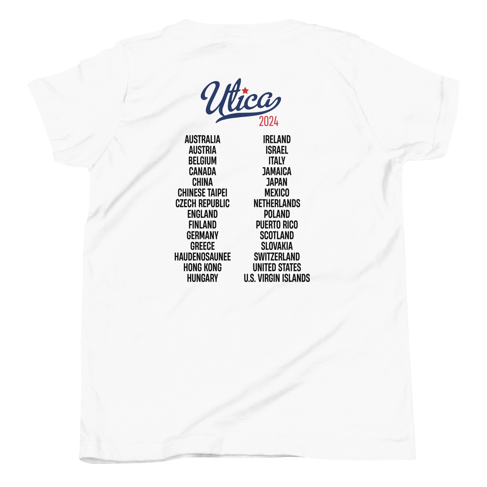 UTICA - MENS COUNTRY LIST - Youth TSHIRT