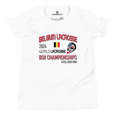 Utica - Belgium Lacrosse - Youth T-Shirt