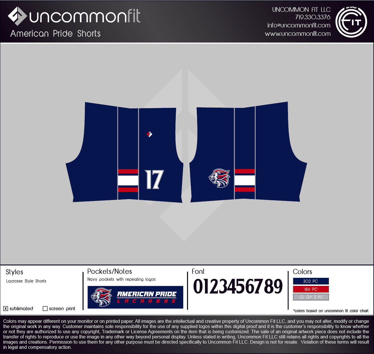 American Pride Shorts