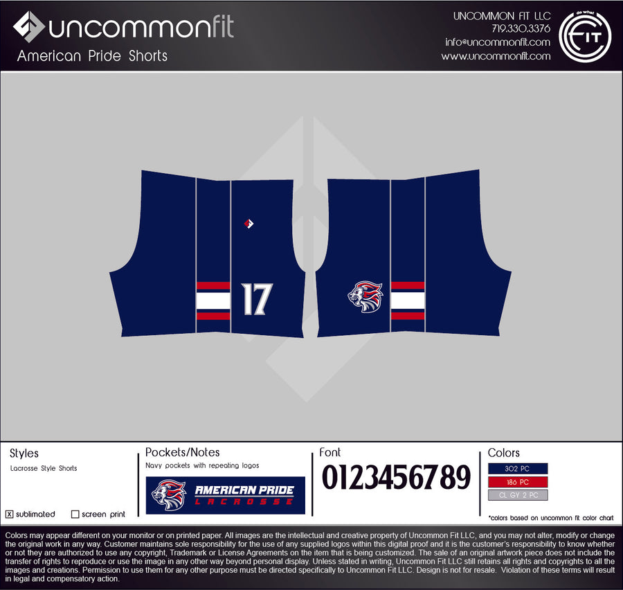 American Pride Shorts