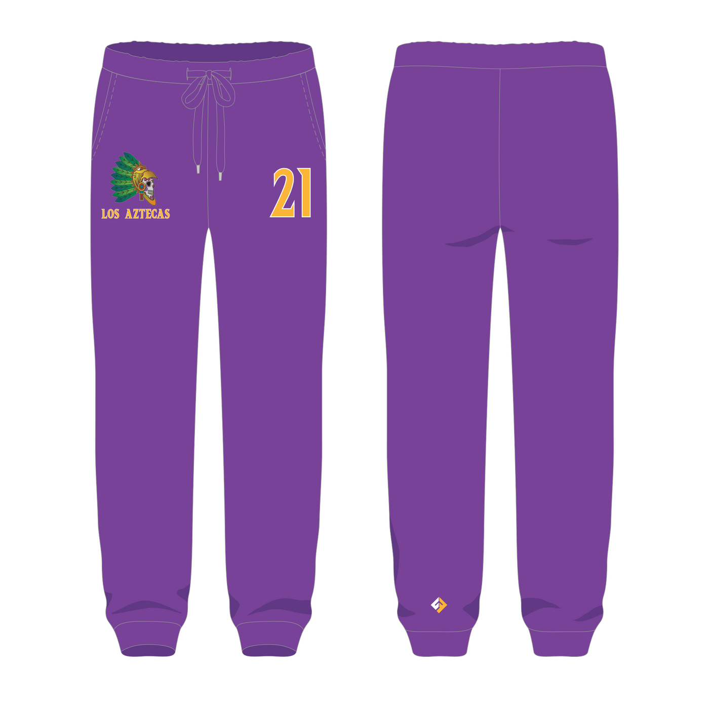 Los Aztecas - Day of the Dead- UcFit French Terry joggers