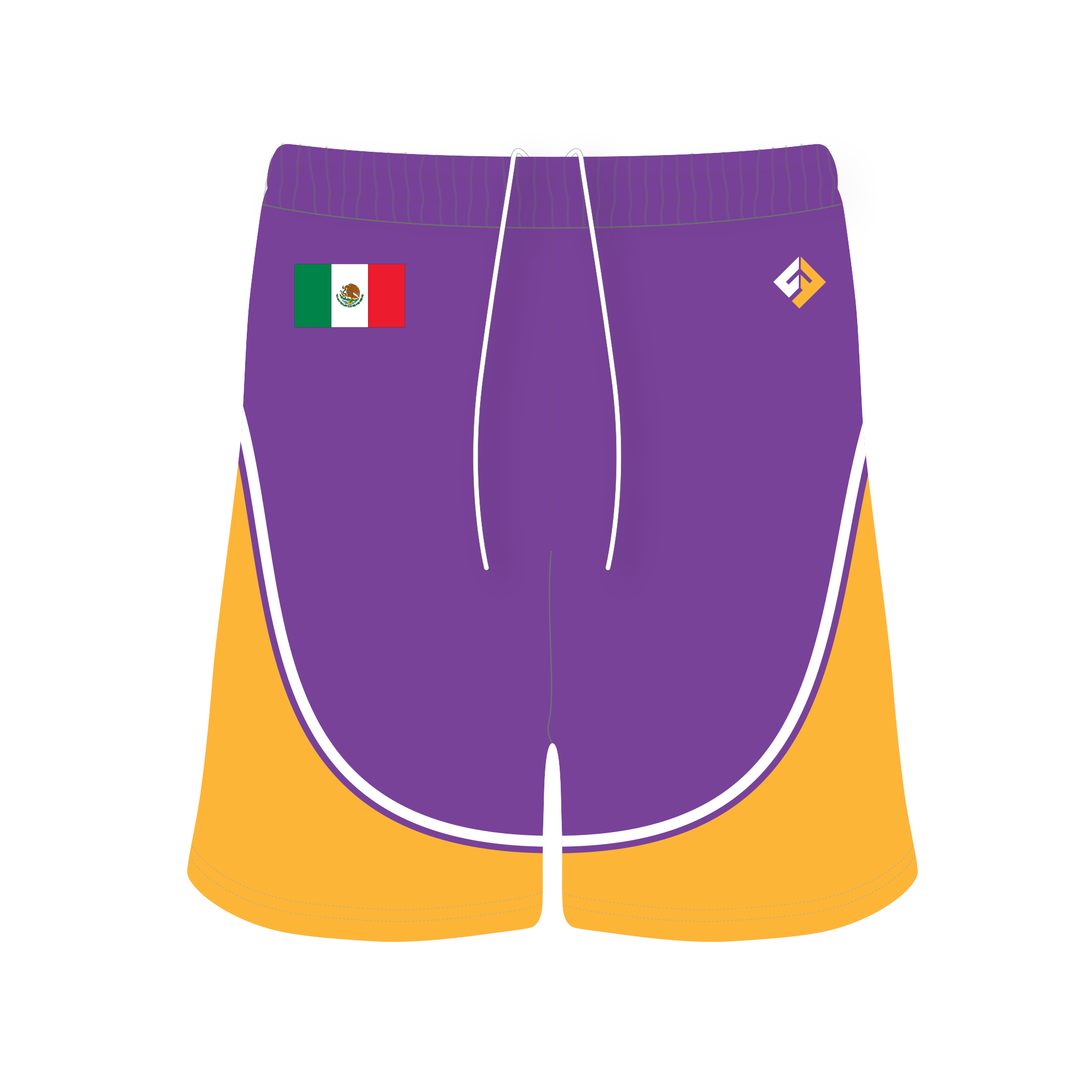 Los Aztecas - Day of the Dead - Lacrosse Shorts