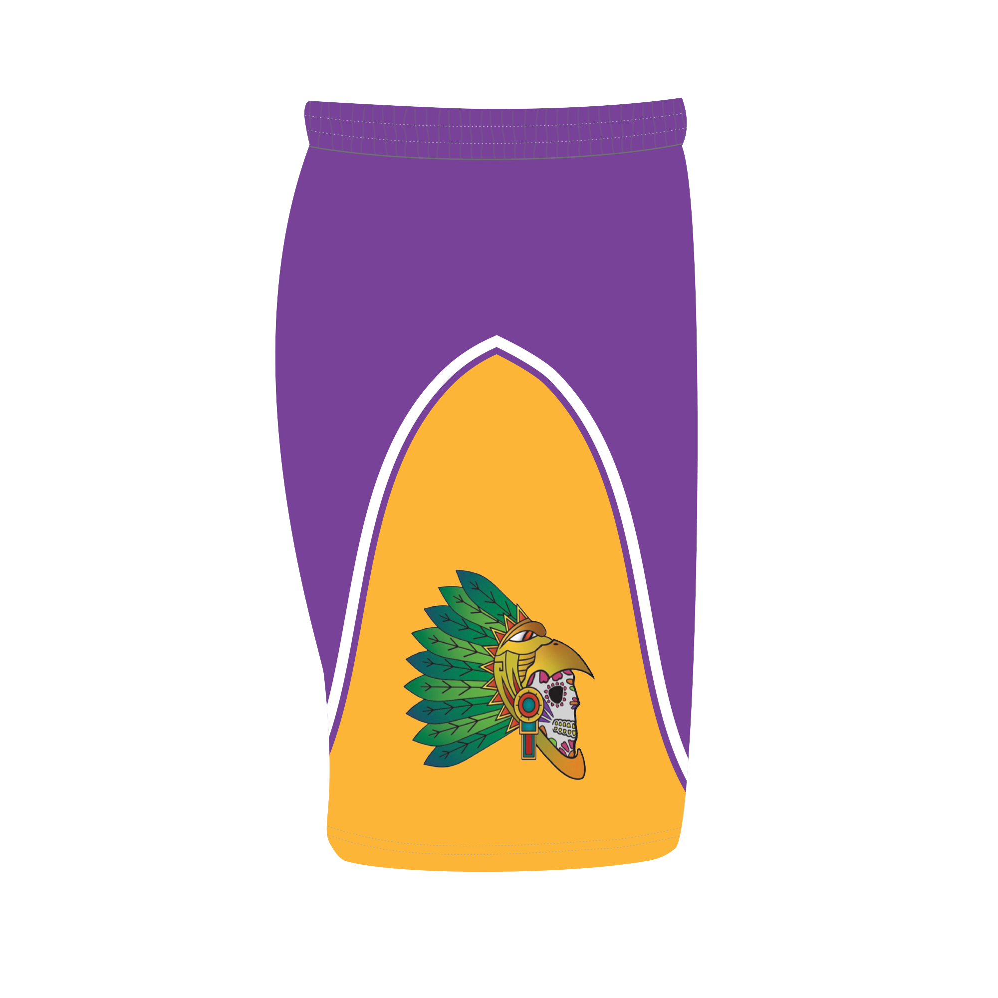Los Aztecas - Day of the Dead - Lacrosse Shorts