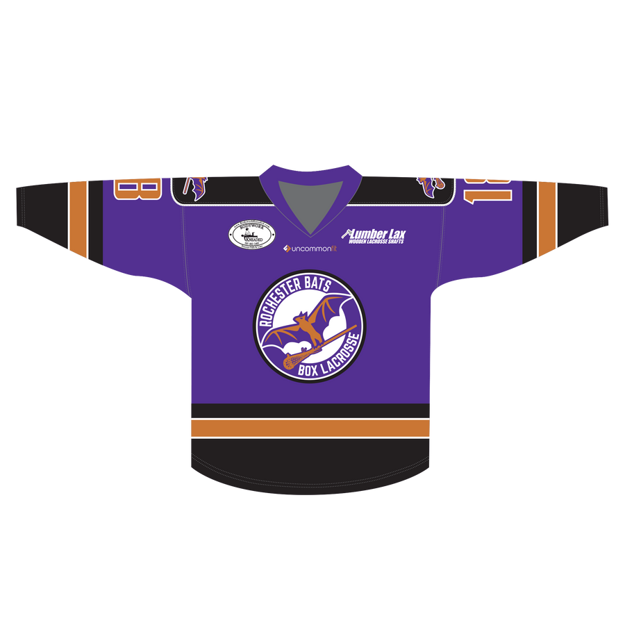 Rochester Bats Lacrosse Jersey - Purple