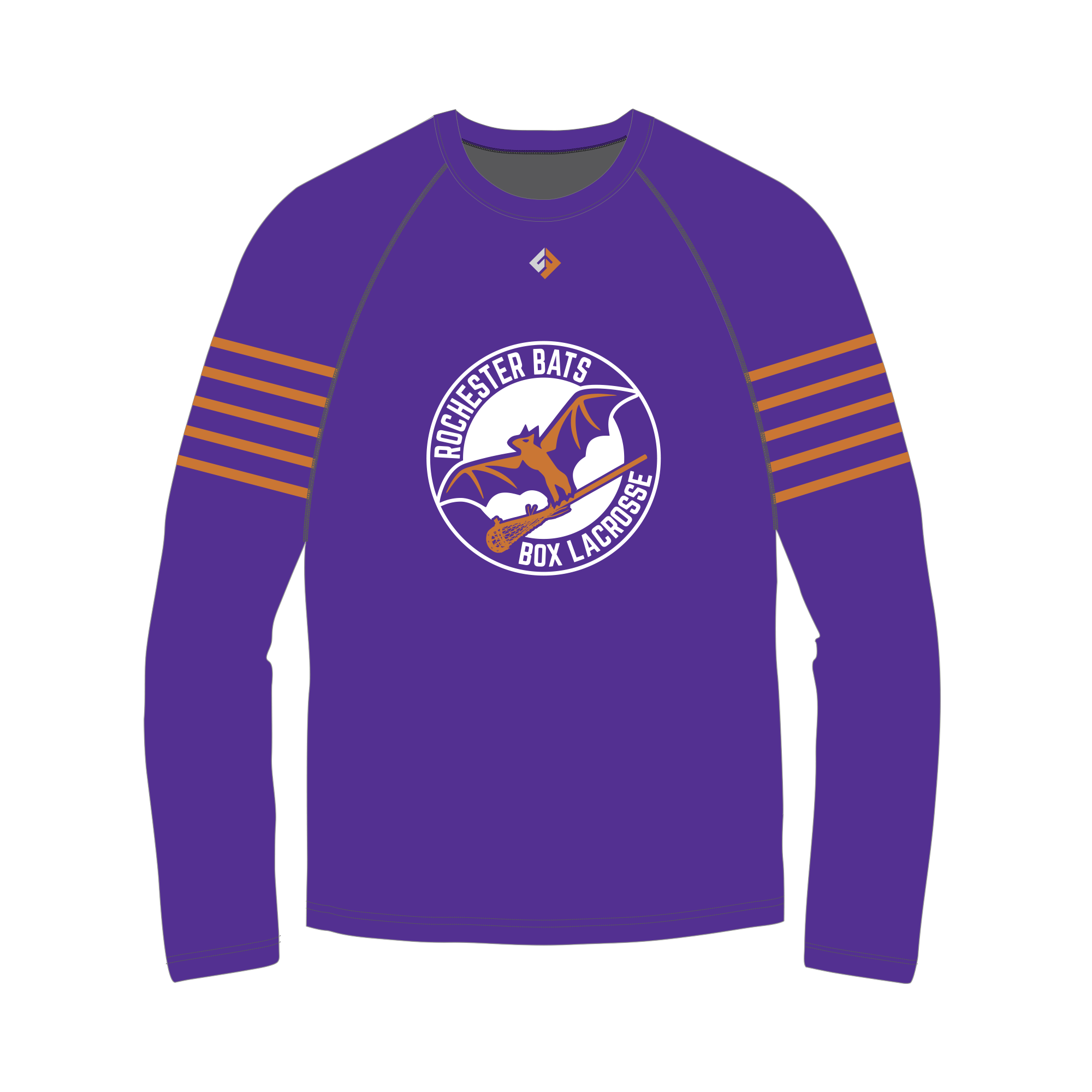 Rochester Bats Long Sleeve Performance Shirt