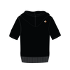 Rochester Bats Short Sleeve Hoodies - UcFit Fleece Hoodie.