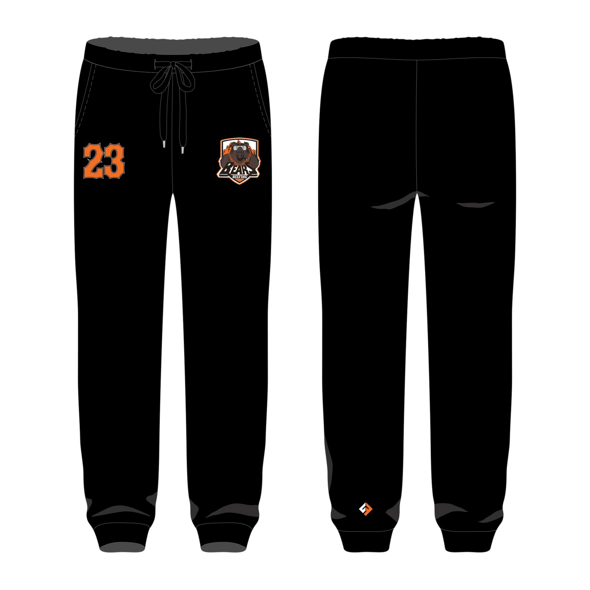 Beefing Bears Joggers