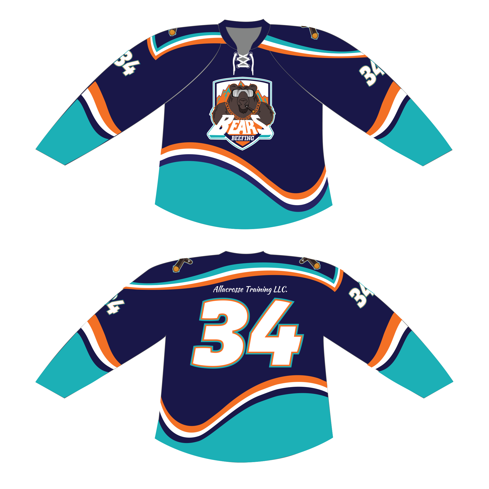 Beefing Bears Jersey's