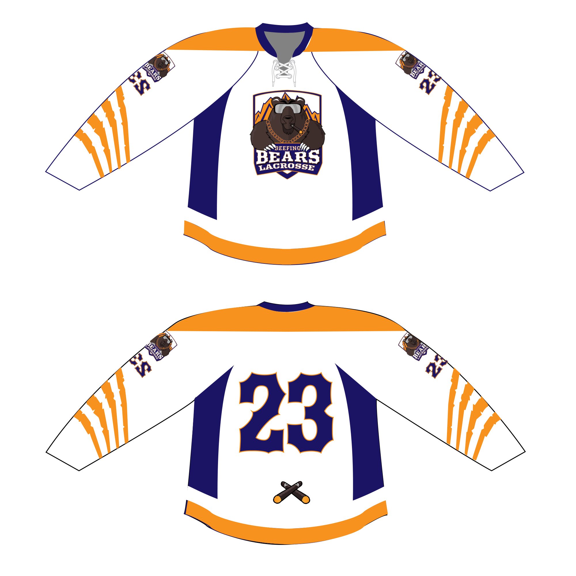 Beefing Bears Jersey's