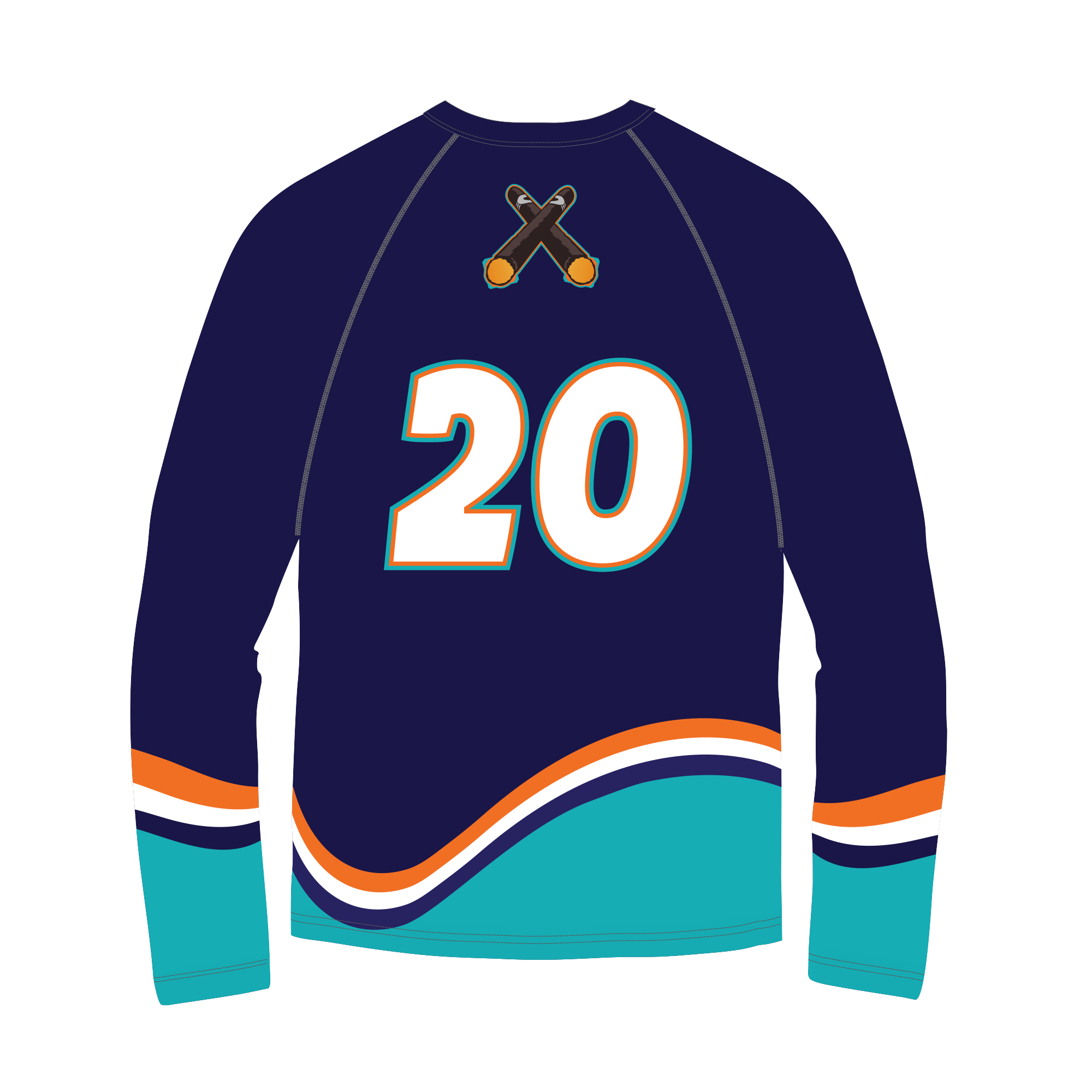 Beefing Bears Long Sleeve Performance Shirt