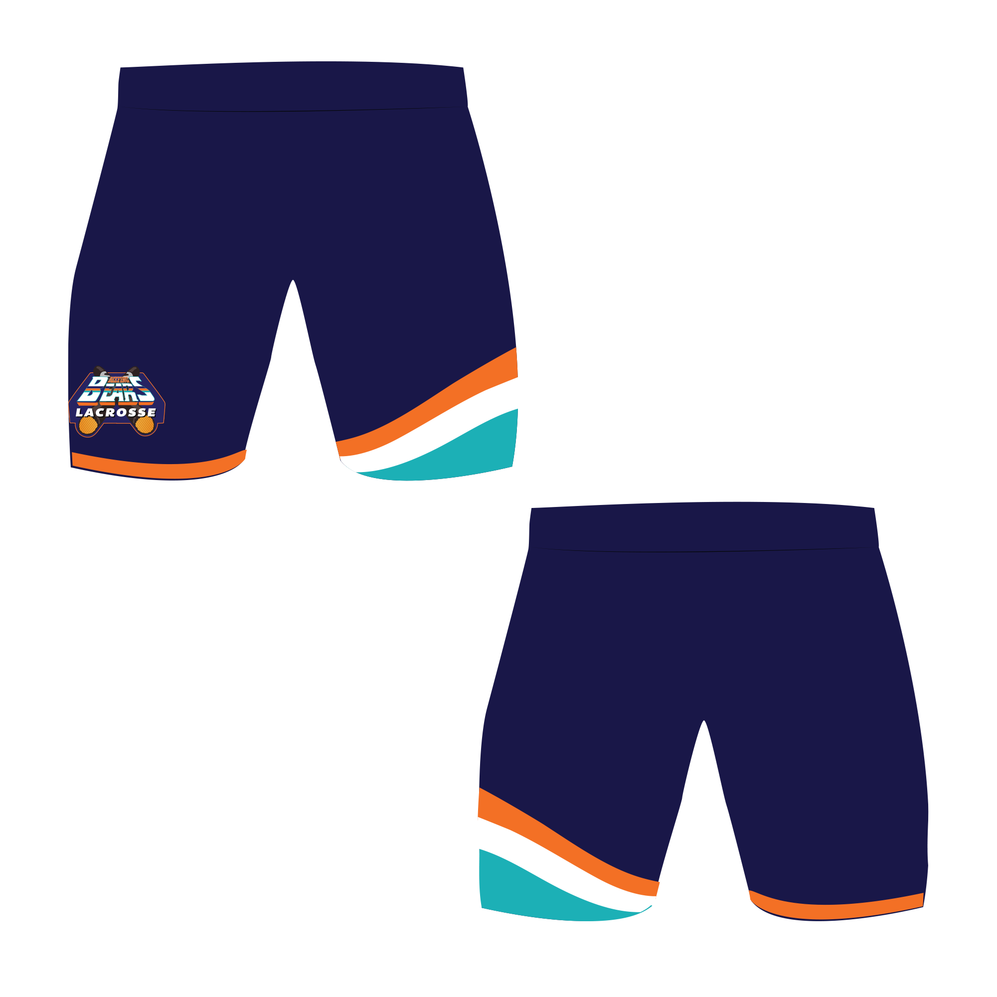 Beefing Bears Lacrosse Shorts